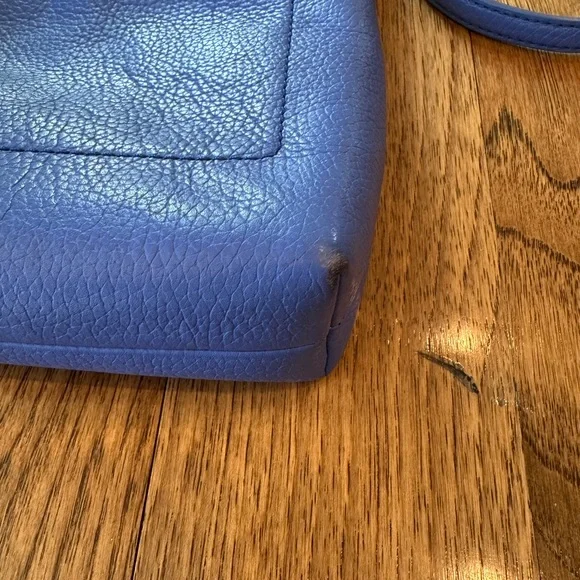 Kate Spade Periwinkle and Navy Crossbody Bag with Tassle - Picture 4 of 5